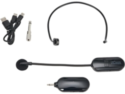 Micrófono Con Cable De 2,4 Ghz, Transmisión De 50 M, Condensador Con Cancelación De Ruido.