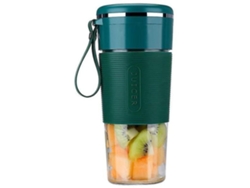Licuadora portátil de 300 ml, licuadora personal, batidora, prepara batidos saludables para viajes, deportes, cocina, Gusshious Green