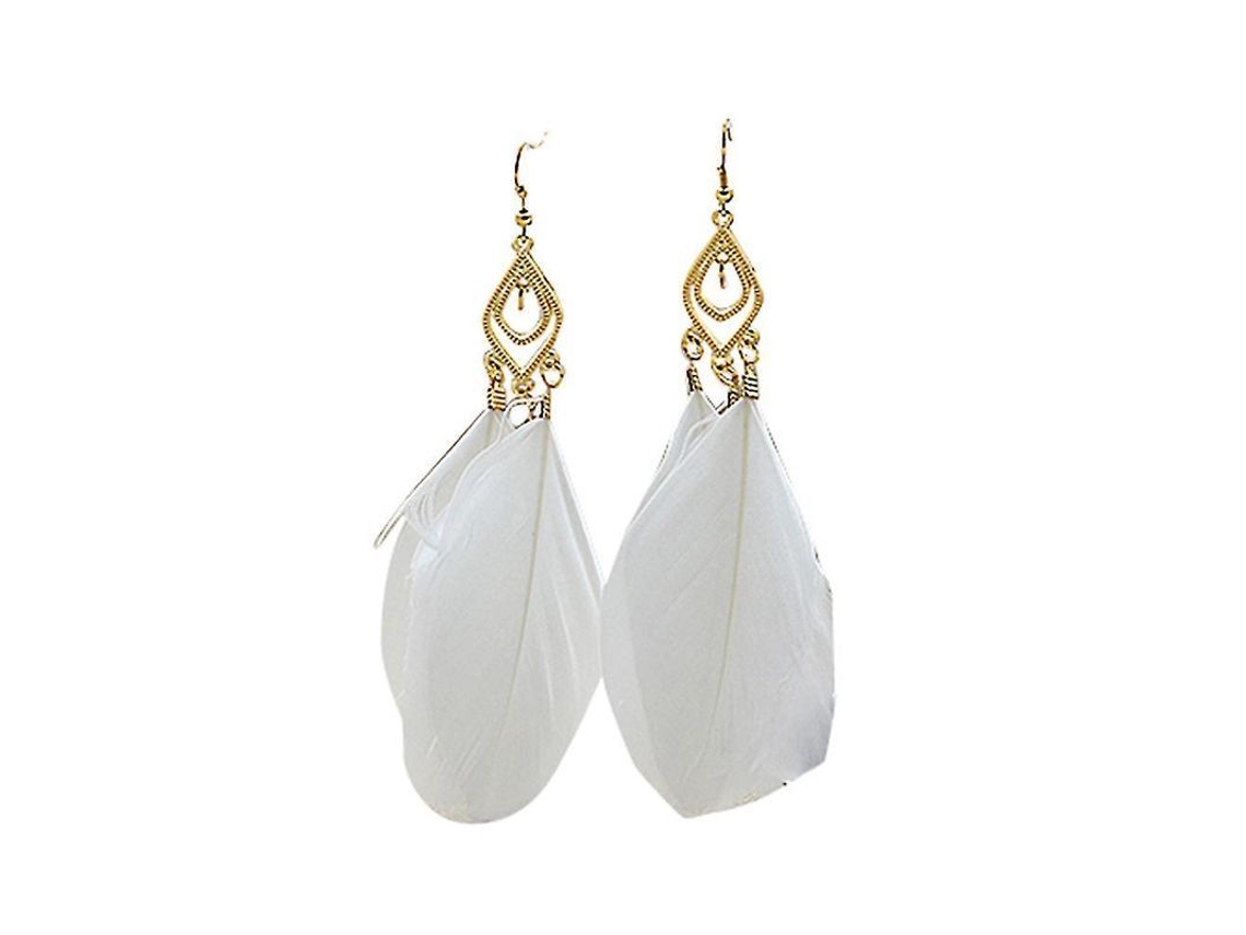 2026-aretes Colgantes De Plumas Elegantes Para Mujer Farfi, Ideal Para Bodas, Fiestas Y Regalos