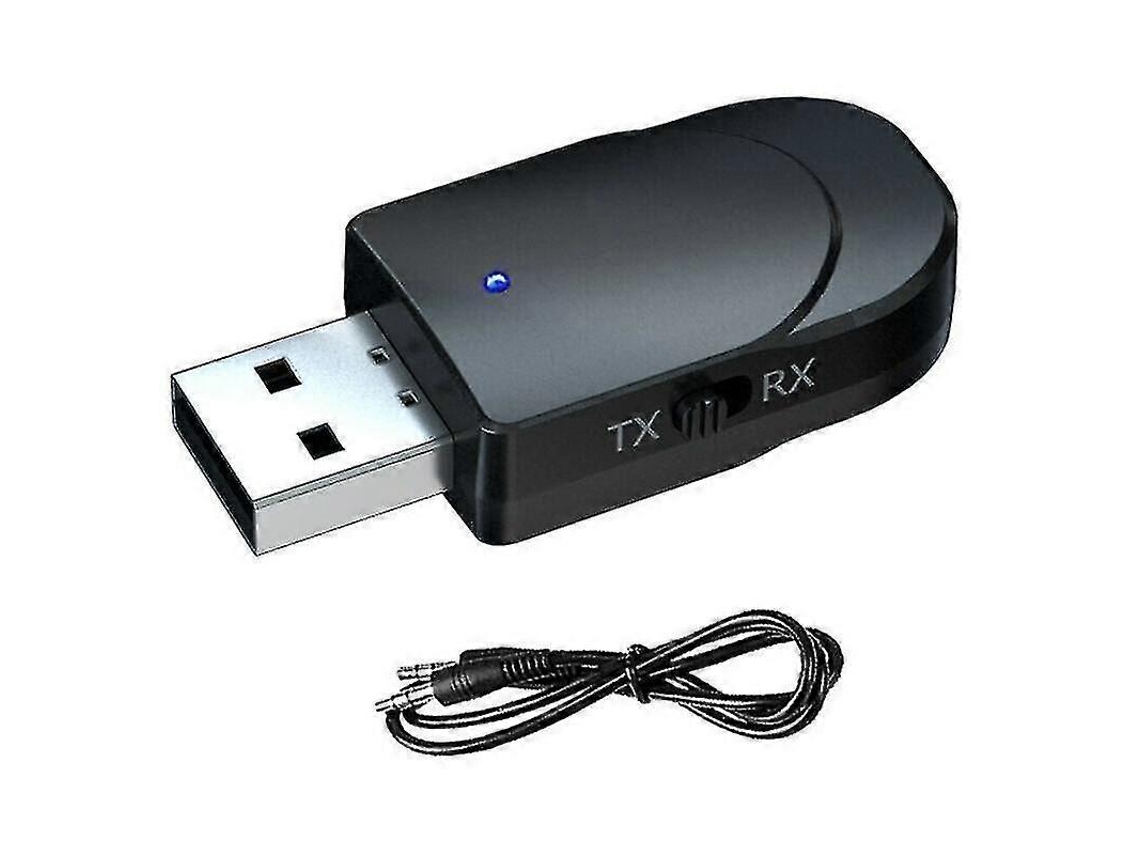 Adaptador de transmisor y receptor de audio USB Tooth 5.0 de 3,5 mm Rosewell