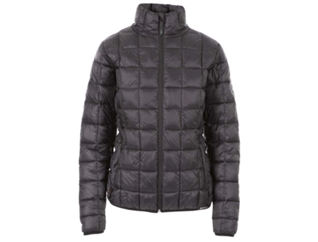 Casacos TRESPASS Casaco Melina Preto XL Mulher