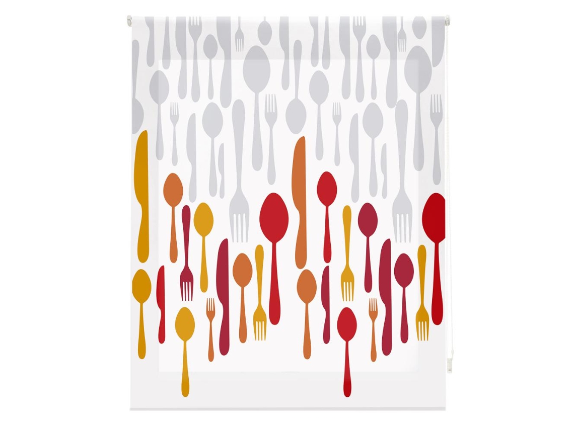 Estor Enrollable HAPPYSTOR Estampado Digital Cocina HSCC72436 120x180 cm