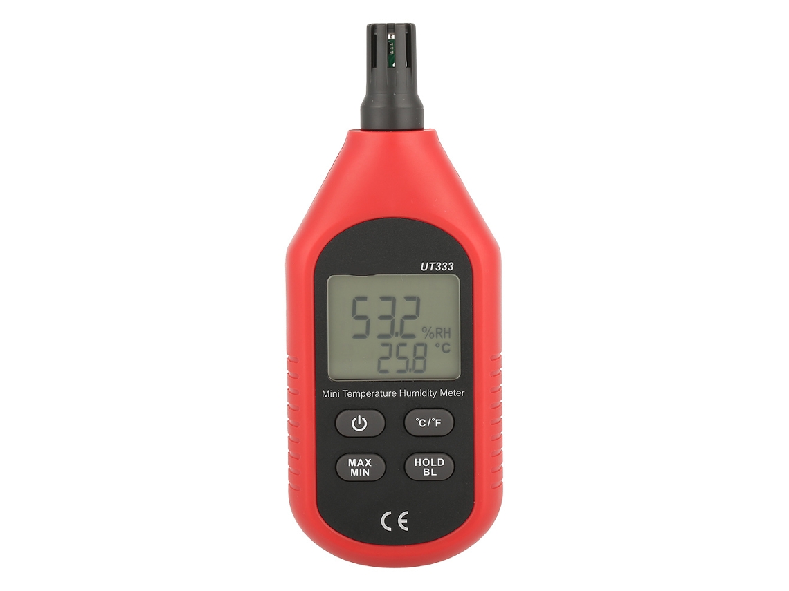 Termómetro Higrómetro Digital Mini Ut333 Con Pantalla Lcd, Medidor De Temperatura Y Humedad -10~60°c 0-99% Hr