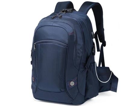 Mochila deportiva Mochila de senderismo al aire libre Mochila de viaje Mochila resistente al agua Mochila de ocio-azul