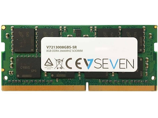 Memoria RAM DDR4 V7 V7213008GBS-SR (1 x 8 GB - 2666 MHz)
