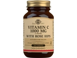 Complemento Alimentar SOLGAR Vitamina C De Rosa Mosqueta Com Rosa Mosqueta (100 comprimidos de 1000mg)