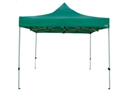 Cenador Plegable Y Ajustable En Altura Max-air 300x300x220/320 Cm Verde Aktive