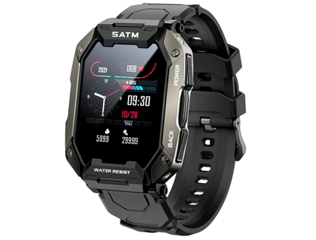 Smartwatches para Hombres Reloj Rastreador de Actividad Fitness con Monitoreo de Frecuencia Cardíaca y Oxígeno en Sangre Resistente al Agua Ip68 CH...