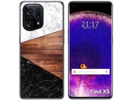 Carcasa para Oppo Find X5 5G TUMUNDOSMARTPHONE Dibujos Mármol 11 Multicolor