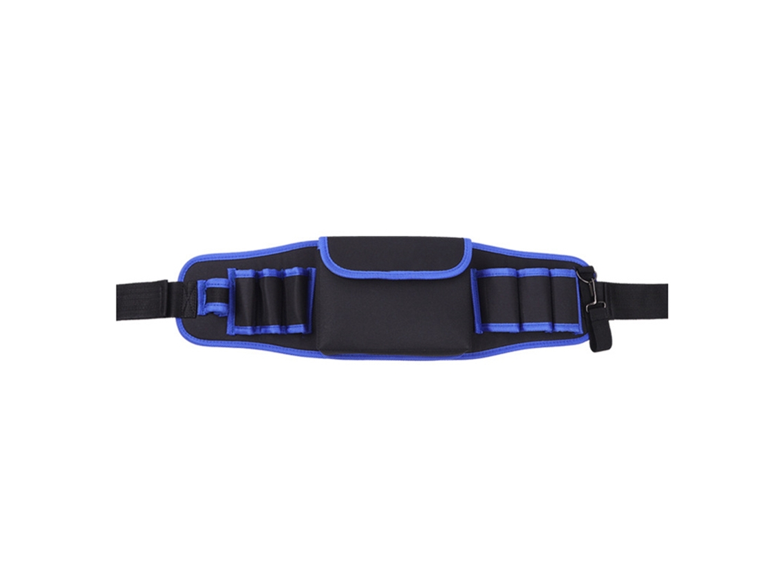 Bolsa De Herramientas Multifuncional Portátil Oxford Con Cinturón Organizador Para Reparaciones, 56x8cm, Azul L107
