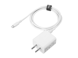Conjunto De Carga Rápida (cargador Rápido Pd De 18w + Cable Usb-c A Lightning)