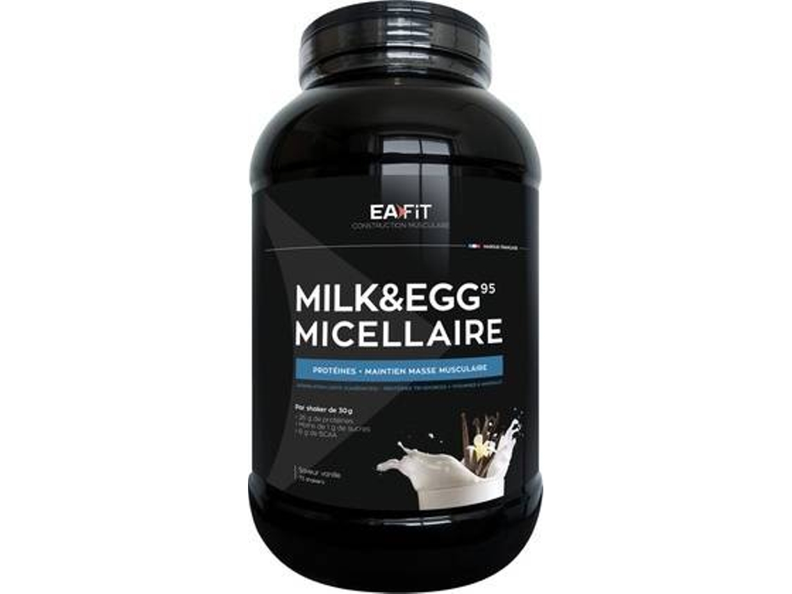 Complemento Alimenticio EAFIT Leite E Ovo Micelar (2,2 kg de pó (Baunilha))