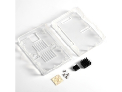 Caja (protege Raspberry Pi 3b/2b, Con Disipador De Calor)