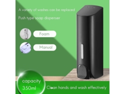 Dispensador de jabón manual de pared de 350 ml, jabón líquido para baño, jabón líquido Rosewell (Tangled)
