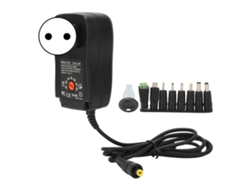 Adaptador De Corriente Universal De 30 W Con Puerto Usb Y Voltaje Ajustable, Enchufe Europeo 100-240 V.