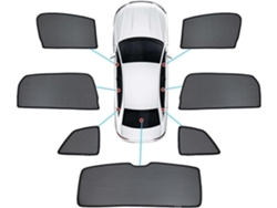 Parasol De Verano Para Ventanas Delanteras Y Traseras Del Suzuki Vitara 2015-2019 (para Pequeñas).