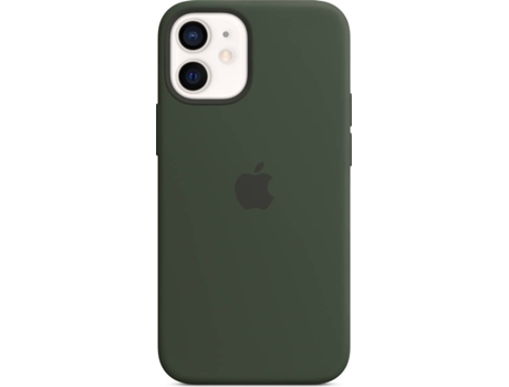 Funda MagSafe iPhone 12 Mini APPLE Silicona Verde Chipre