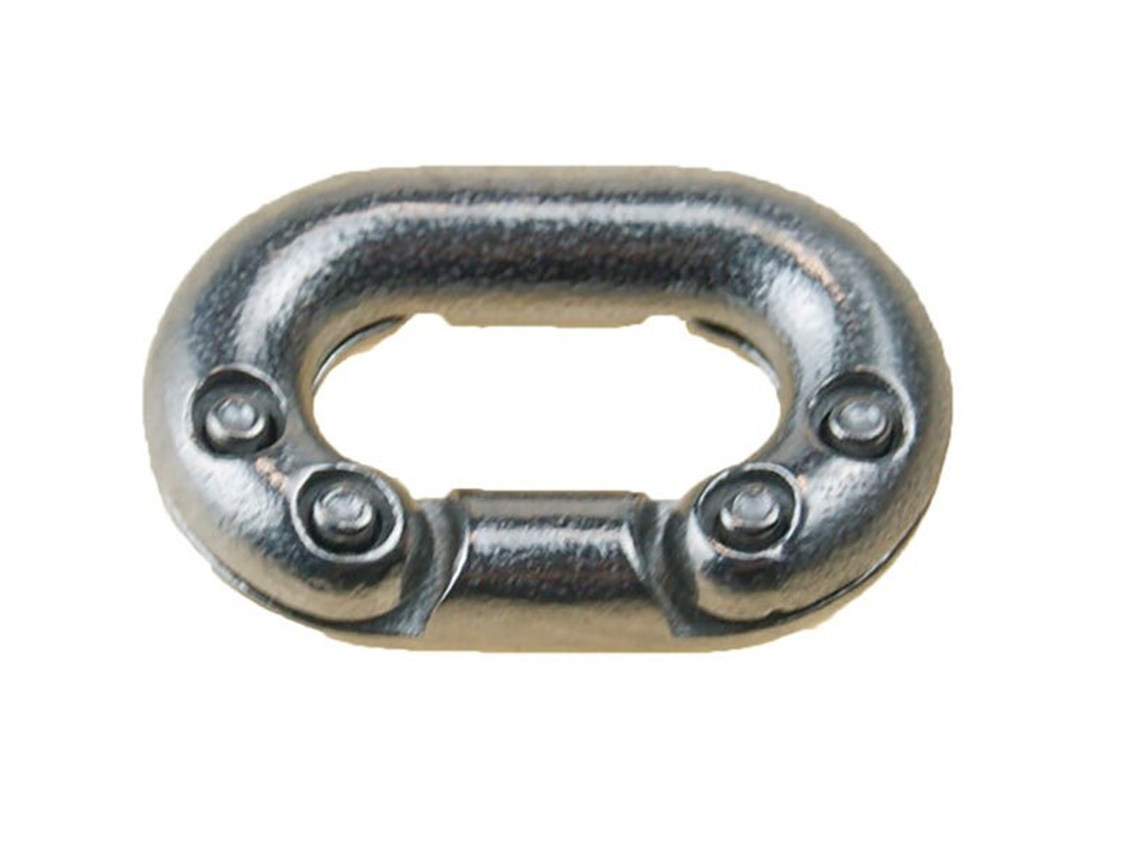 Corrente de Aço Inoxidável Quicklink Prateado 10 Mmgoldenship