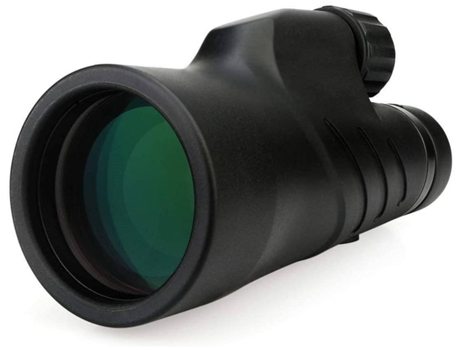 Prismáticos ENKERS 12X42 HD Adult Bak4 Lens Fmc Prism Impermeable con poca luz Visión nocturna Handheld Monocular Co-Black