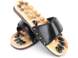 Pantuflas De Masaje Para Pies, Sandalias De Piedra De Acupuntura Para Relajación Y
