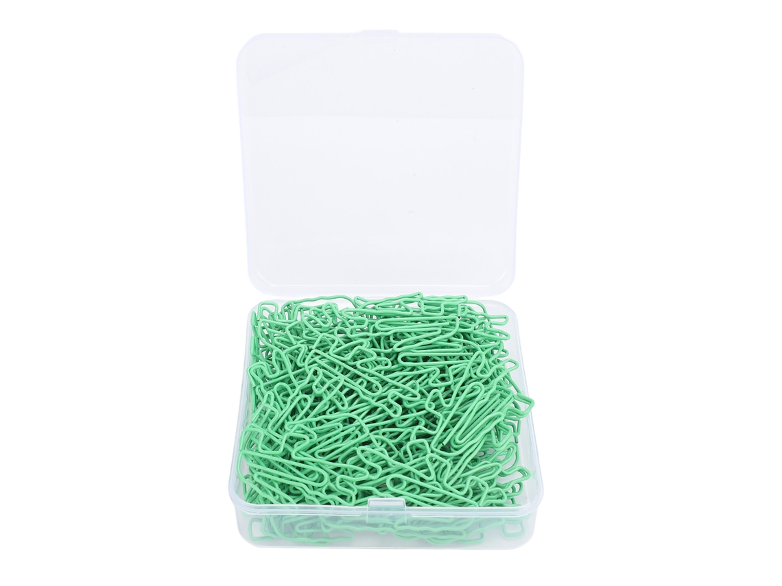 100 Clips De Papel De Acero Inoxidable Con Forma De Cocodrilo Para Oficina Y Escuela.