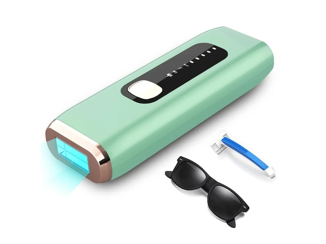 Dispositivo de depilación láser IPL para mujeres y hombres en casa, mejorado a 999.900 flashes, permanente para rostro, piernas y brazos. Yizhood