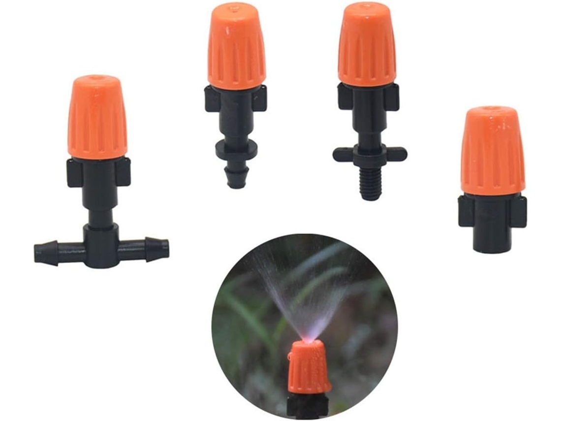 Paquete De 20 Adaptadores Para Conectores Jardín - Naranja Ajustables