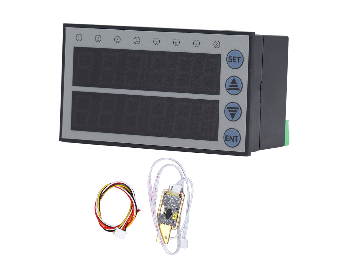 Display De Texto Plc Digital 8 Led Dc24v Fx2n 10mr Entrada Analógica 2 Vías Con Cable De Descarga Usb Para Ttl