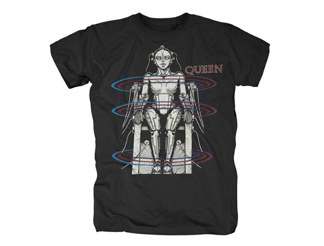 Camiseta ROCKINSTONE Queen Tour 1984 (Algodón - XXL)