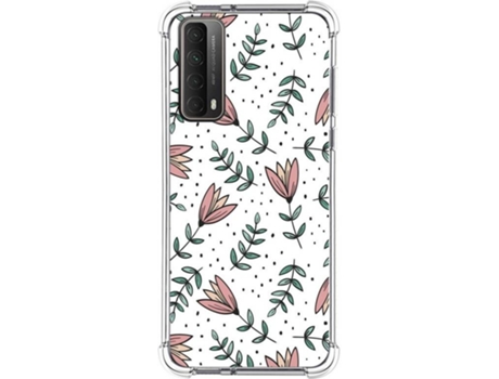 Carcasa Huawei P Smart 2021 TUMUNDOSMARTPHONE Dibujos Antigolpes Flores 01 Multicolor