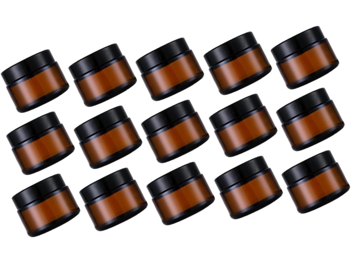 15 Pièces Frasco De Crème Vide Cosmétique Porte-lotion Pour Soins Peau Et Produits Belleza