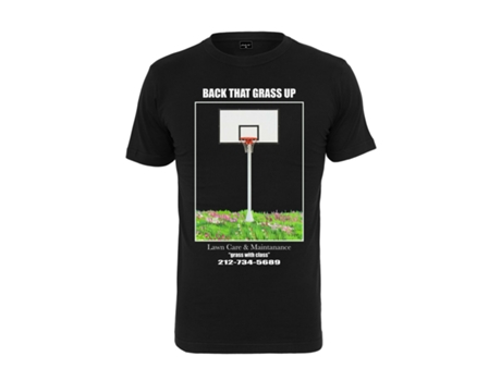 Camiseta para Hombre MISTER TEE (XL - Algodón - Negro)