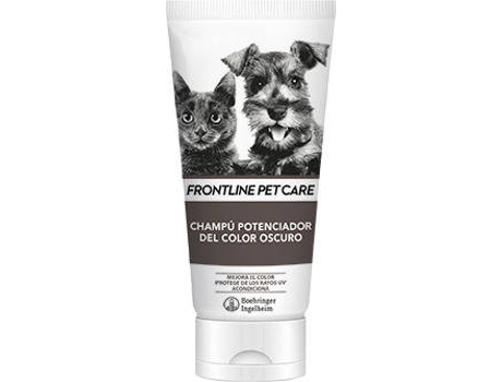 Champú para Perros y Gatos FRONTLINE Pelo Oscuro (200 ml)