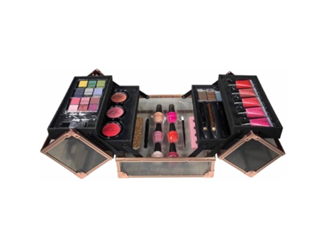 Bolso de Maquillaje Black & Rose Gold Filled TECHNIC
