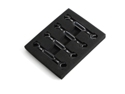 Juego De 4 Llaves Universales (3-6 Mm) Para Tornillos, Tornillos Roscados Y Rótulas Para Coches, Coches Teledirigidos, Drones Y Barcos.