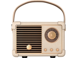 Altavoz Bluetooth Inalámbrico Retro - Pequeño, Portátil Y Recargable Con Sonido Potente, Compatible Con Usb/tarjeta Tf/aux - Verde