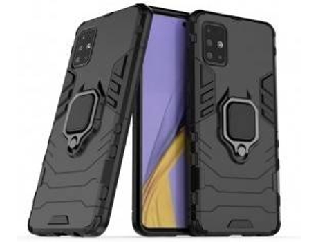 Carcasa Samsung Galaxy A51 LMOBILE Rígido/Semirrígido Negro