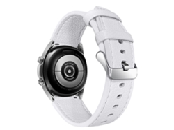 Correa de piel auténtica para Honor MagicWatch 2 46mm - blanco