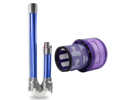 Varilla de extensión Flexible y elementos filtrantes para piezas reemplazables de aspiradora Dyson V11