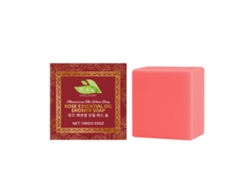 Jabón de baño con aceite esencial de rosa