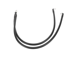 Cable Negativo De Batería De 6 Awg (calibre 6) Con Terminales Para Inversor Solar, Barco, Coche, Motocicleta, 0,3 M