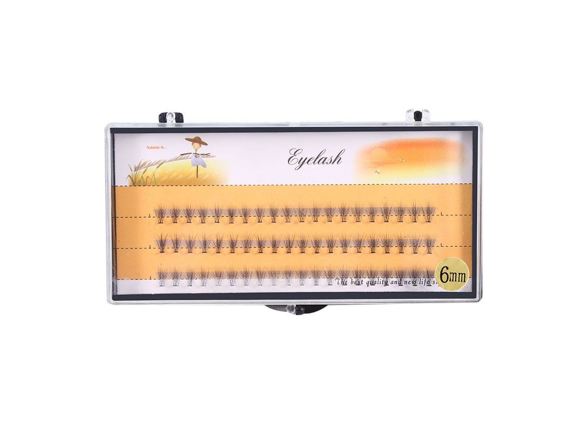 Pestañas Postizas Soft Deluxe 3d Volume Natural Extension De 6 Mm
