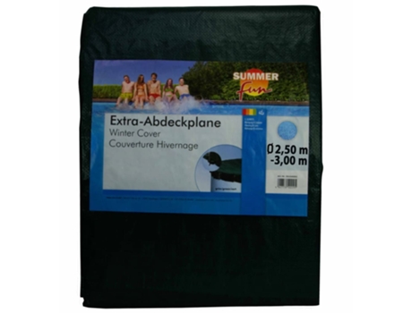 Cubierta de piscina SUMMER FUN redonda para invierno PVC 250-300 cm