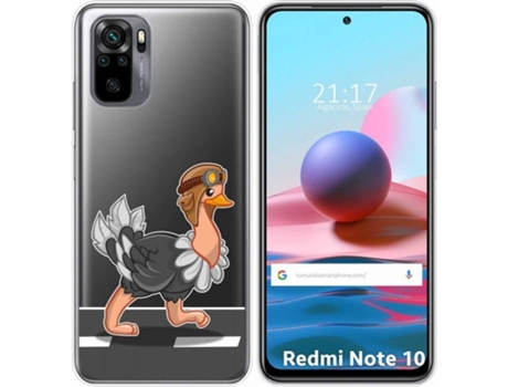 Carcasa Xiaomi Redmi Note 10 / 10S TUMUNDOSMARTPHONE Avestruz Multicolor