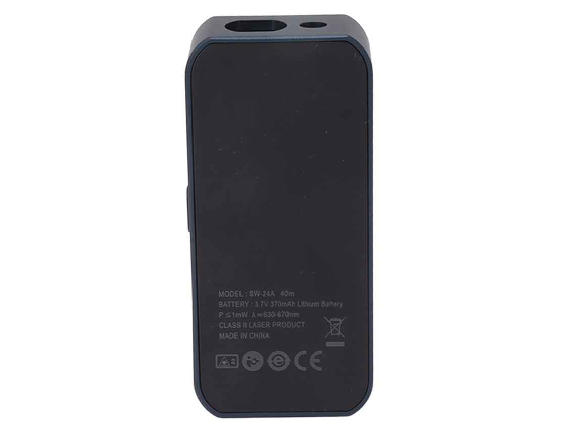 Medidor Láser Portátil Sw24a De 0,05-40 M, Mini Herramienta De Medición Digital Infrarroja