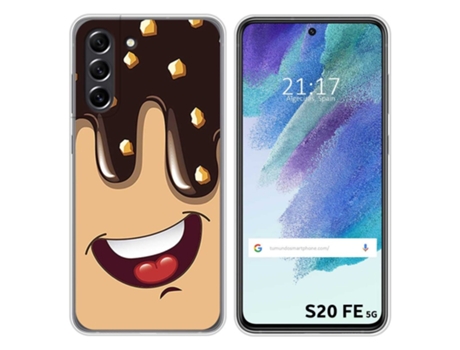 Carcasa Samsung Galaxy S21 FE 5G TUMUNDOSMARTPHONE Dibujos Multicolor