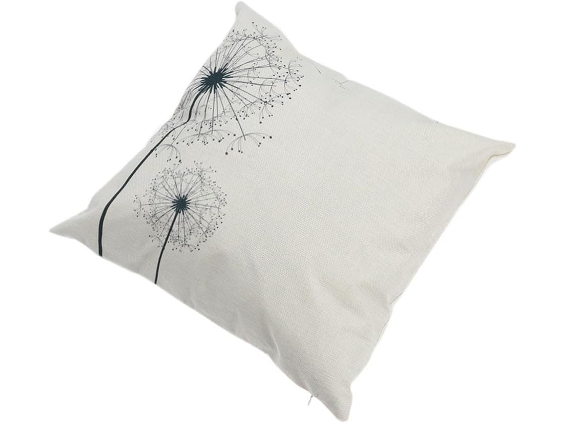 Cojín Funda Lino Sofá De Decorativa 45x45