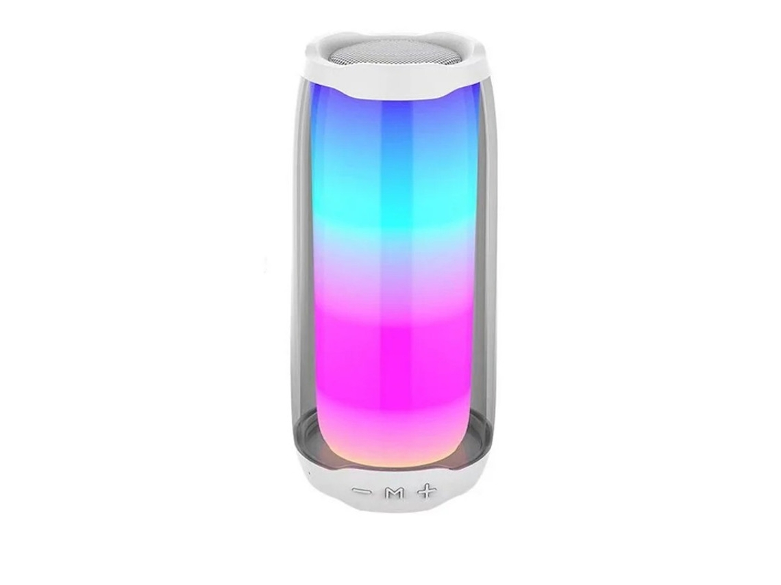 Altavoz Bluetooth Yizhood Bluetooth 5.0 e IPX5 Resistente al agua 7-9 horas de reproducción Blanco