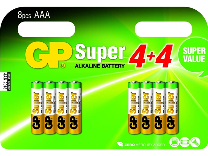 Pilas recargable GP BATTERIES AAA