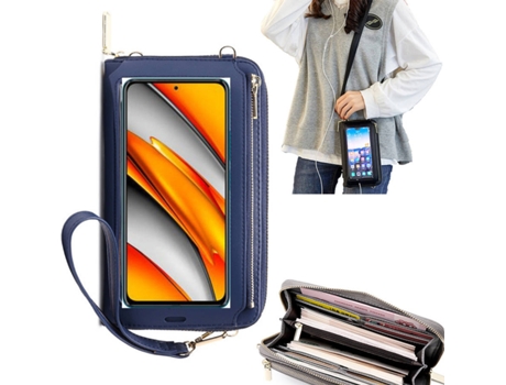 Carcasa Xiaomi Poco F3 Touch Azul claro
